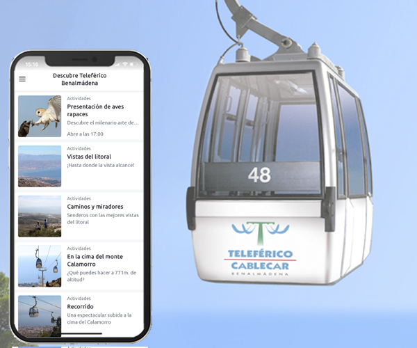 Teleférico en tus manos con nuestra APP