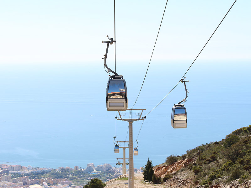 Ecoturismo en Málaga: disfruta de la mejor vista desde el Teleférico de Benalmádena